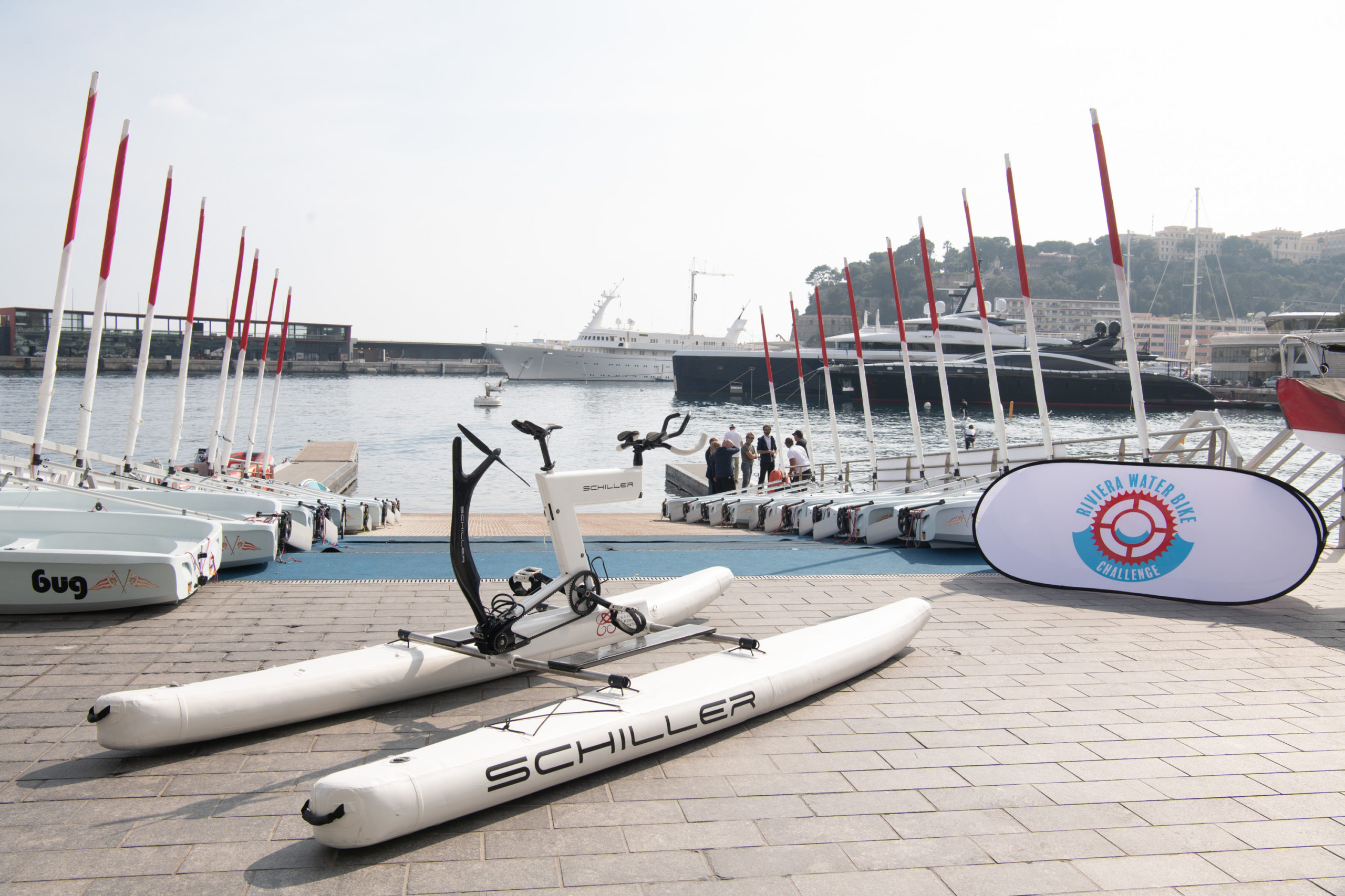 Image de l'article Essais de water bikes au Yacht Club de Monaco