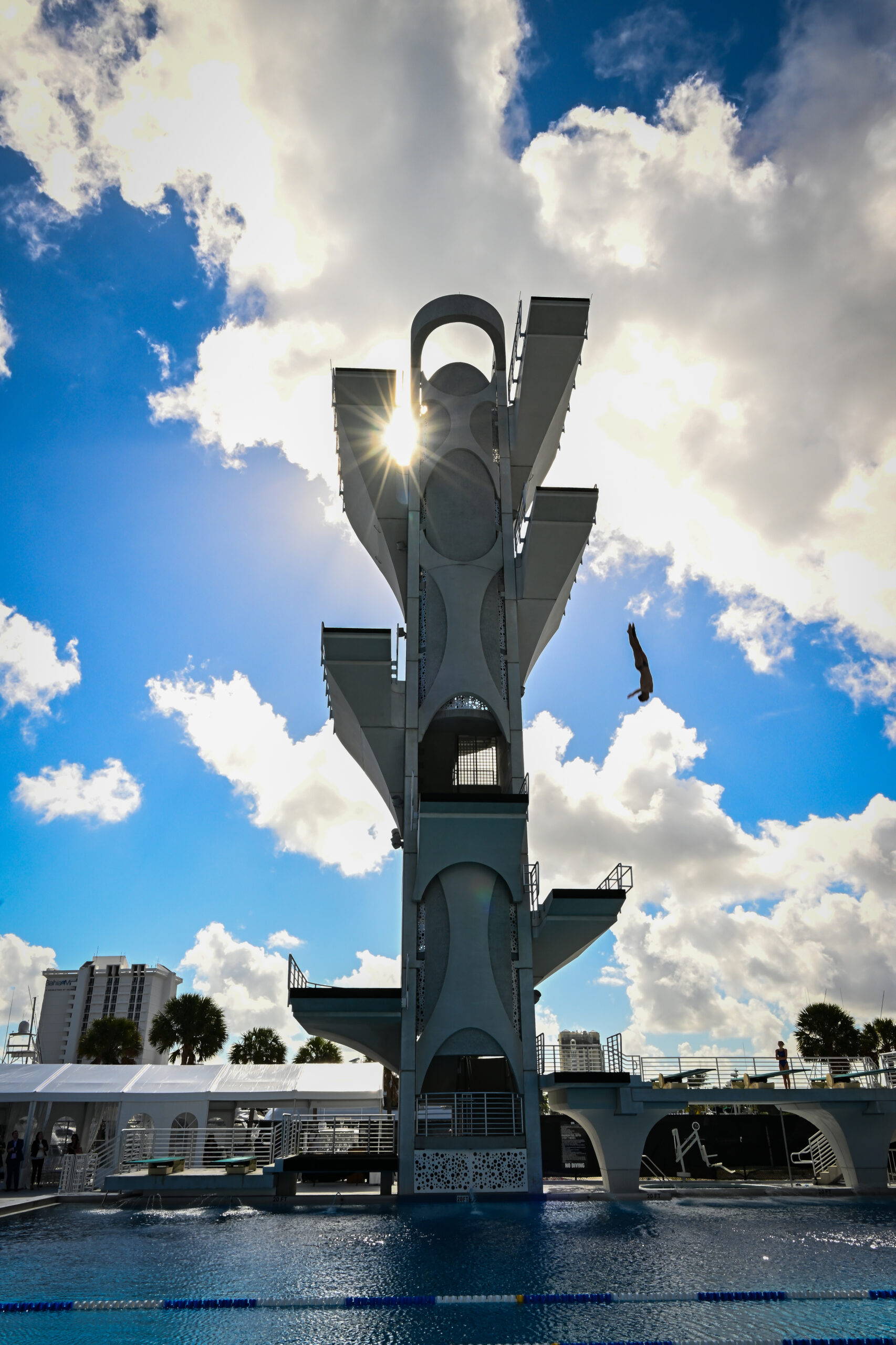 Image de l'article T.S.H. Prince Albert and Princess Charlene visited the City of Fort Lauderdale to celebrate the completion of their Aquatic Center