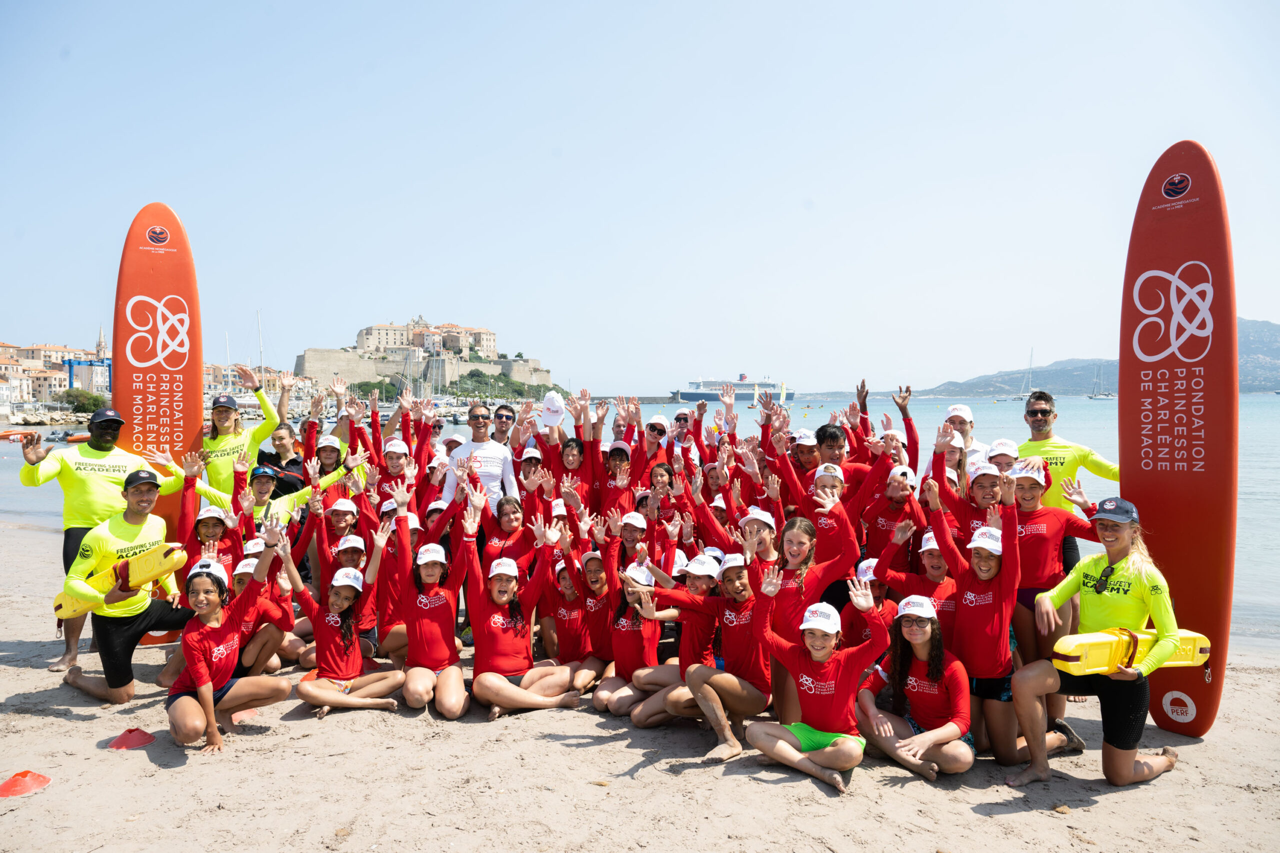 Image de l'article La 3ème édition des Water Safety Days à Calvi s’est tenue en présence de S.A.S. la Princesse Charlène de Monaco