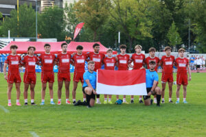 Image de l'article FMR’s U18 team at the European Rugby 7s Championship
